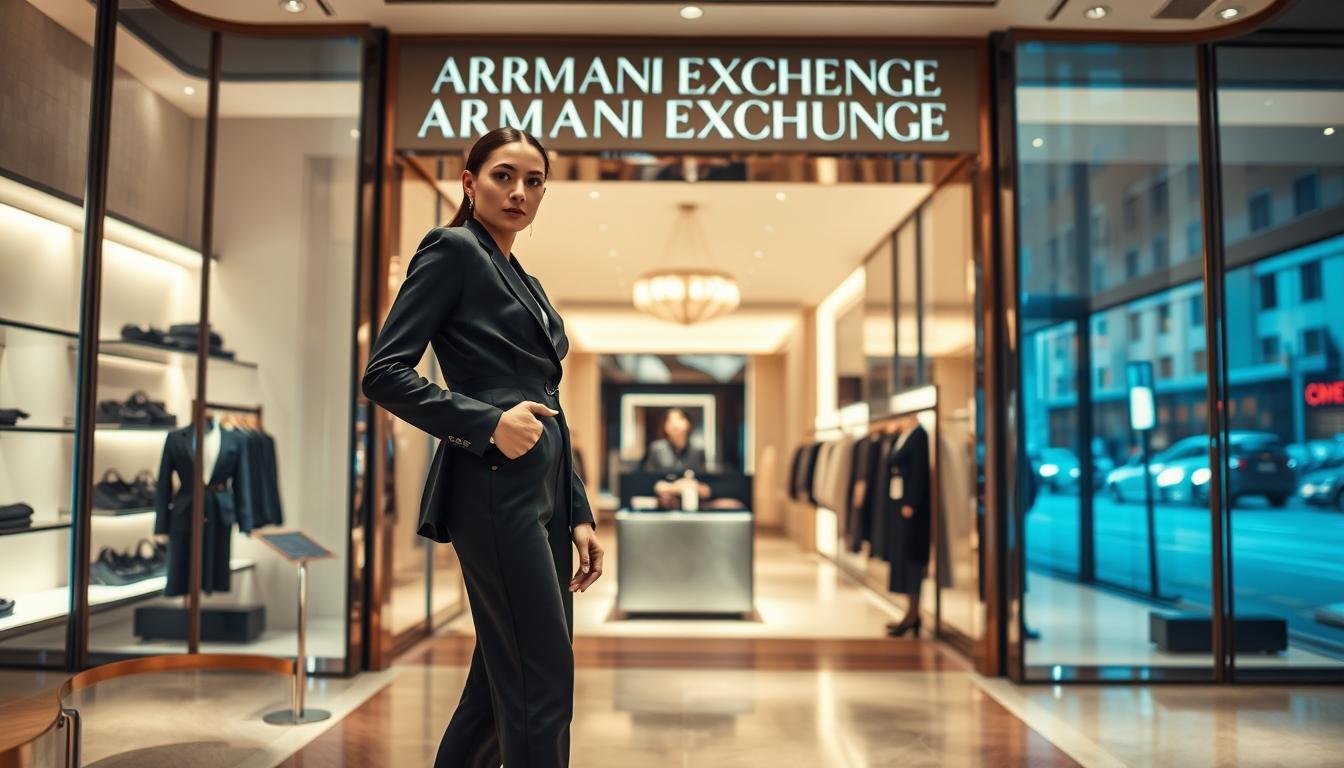 armani exchange luxury brand